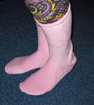 Plyšové ponožky